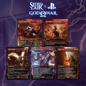 �p��� Magic the Gathering Secret Lair x God of War: Greek (Non-Foil)