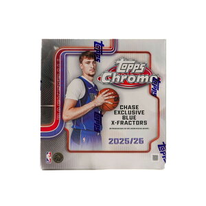 NBA 2025/26 Topps Chrome Basketball Mega Box ���K�{�b�N�X ���t���N�^�[�p����������