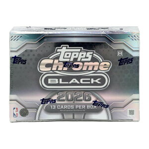 NBA 2025/26 Topps Chrome Black Basketball Hobby Box �z�r�[�{�b�N�X ���M�T�C���J�[�h����
