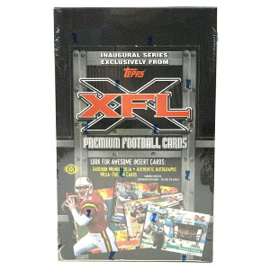 NFL 2001 Topps XFL Football Hobby Box �z�r�[�{�b�N�X