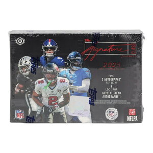 NFL 2025 Topps Signature Class Football Hobby Box �N���[���܂��̓N���X�^���N���A���M�T�C������