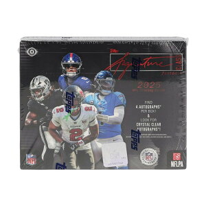 NFL 2025 Topps Signature Class Football Hobby Jumbo Box �z�r�[ �W�����{ �{�b�N�X
