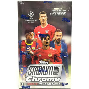 �T�b�J�[ 2020/21 Topps UEFA Stadium Club Chrome Soccer Hobby Box 1�{�b�N�X��1���̒��M�T�C������