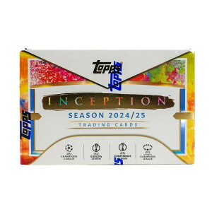 �T�b�J�[ 2024/25 Topps Inception UEFA Club Competitions Soccer Hobby Box ���M�T�C������J�[�h����