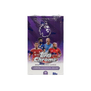 �T�b�J�[ 2026 Topps Chrome Premier League EPL Soccer Hobby Box ���M�T�C����