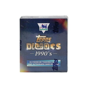 �T�b�J�[ 2025 Topps Decades 90's Premier League EPL Soccer Hobby Box �v���~�A���[�O ���M�T�C���J�[�h����
