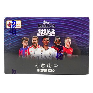 �T�b�J�[ 2023/24 Topps Merlin Heritage UEFA Club Competitions Soccer Hobby Box