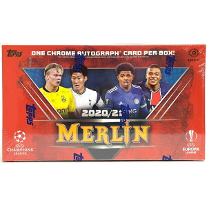 �T�b�J�[ 2020/21 Topps Merlin Chrome Soccer Hobby Box �z�r�[�{�b�N�X ���M�T�C���J�[�h1������ UEFA�`�����s�I���Y���[�O