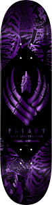 Powell Peralta Skeleton Flight �X�P�[�g�{�[�h �f�b�L Purple Foil 9.0 x 32.45