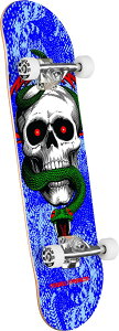 Powell Peralta Mike McGill Skull & Snake �X�P�[�g�{�[�h �R���v���[�g 8.25�C���` Blue