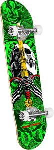 Powell Peralta Ray Rodriguez Skull & Sword �X�P�[�g�{�[�h �R���v���[�g 8.0 x 31.45 Green