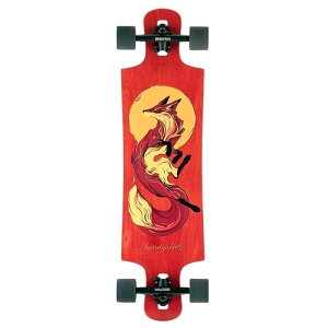 Landyachtz Drop Hammer Sun Fox �����O�{�[�h �X�P�[�g�{�[�h �R���v���[�g 36.5 x 10�C���`