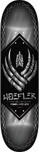 Powell Peralta Kelvin Hoefler Chains Flight �X�P�[�g�{�[�h �f�b�L 8.0 Silver Foil