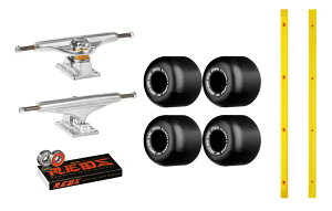 INDEPENDENT POWELL PERALTA �X�P�[�g�{�[�h �p�[�c�Z�b�g 144�g���b�N 64mm�E�B�[�� ���[���o�[ �x�A�����O