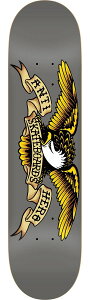 Anti Hero Classic Eagle Grey �X�P�[�g�{�[�h �f�b�L 8.25 x 32