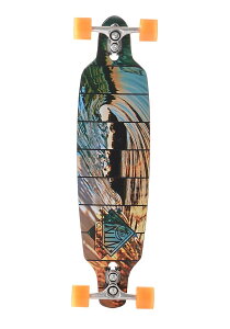 Sector 9 Fractal Complete Longboard �X�P�[�g�{�[�h �����O�{�[�h 9.0 x 36.0 Black