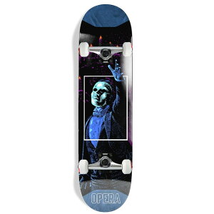 Opera Skateboard Opus Pop Slick Black/Blue 8.625 x 32 �X�P�[�g�{�[�h �R���v���[�g