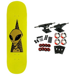 Alien Workshop Yaje Popson Visitor Gold �X�P�[�g�{�[�h �R���v���[�g 8.75 x 32.5