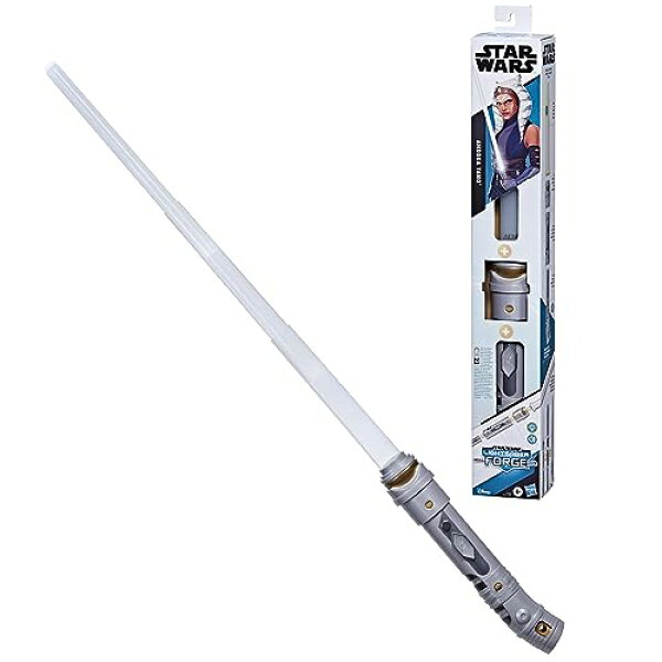 スター・ウォーズ ライトセーバー フォージ アソーカ・タノ ホワイト ライトアップ フィギュア 玩具 キャラクター グッズ