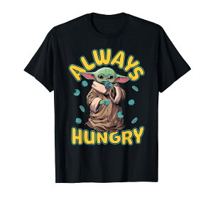 �X�^�[�E�H�[�Y �}���_�����A�� The Mandalorian �O���[�O�[ Grogu �f�� Always Hungry �u���[�E�N�b�L�[ �f�U�C�� T�V���c ����