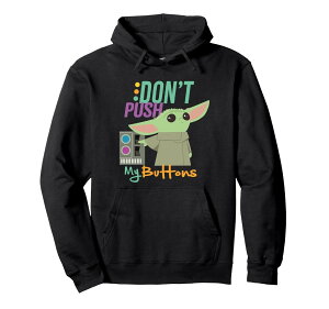 �X�^�[�E�H�[�Y �}���_�����A�� The Mandalorian �O���[�O�[ Grogu Don't Push My Buttons �O���t�B�b�N �v���I�[�o�[ �p�[�J�[ ���� ���j�Z�b�N�X
