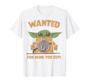 �X�^�[�E�H�[�Y �}���_�����A�� The Mandalorian �O���[�O�[ Grogu Wanted For Being Too Cute �f�U�C�� T�V���c ����