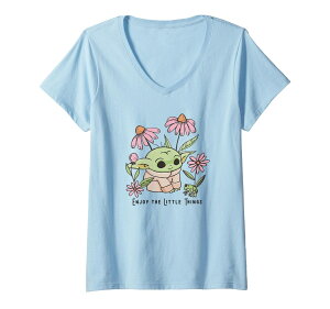�X�^�[�E�H�[�Y �}���_�����A�� The Mandalorian �O���[�O�[ Grogu Enjoy The Little Things V�l�b�N T�V���c ���� ���f�B�[�X