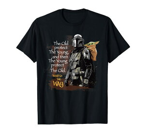 �X�^�[�E�H�[�Y �}���_�����A�� The Mandalorian �O���[�O�[ Grogu Old Protect the Young �L�����N�^�[ �f�U�C�� T�V���c ����
