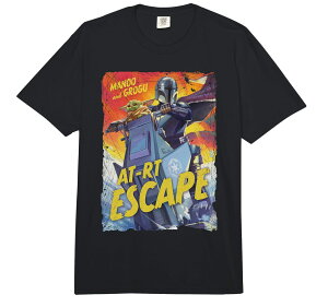 �X�^�[�E�H�[�Y �}���_�����A�� The Mandalorian �O���[�O�[ Grogu Mando AT-RT Escape �f�U�C�� T�V���c ���� ���j�Z�b�N�X