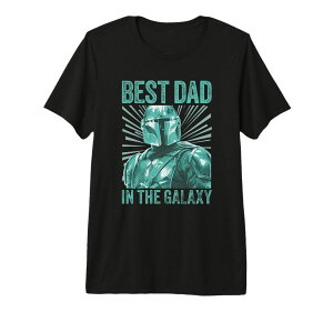 �X�^�[�E�H�[�Y �}���_�����A�� The Mandalorian �O���[�O�[ Grogu Best Dad In Galaxy ���̓� �f�U�C�� T�V���c ����