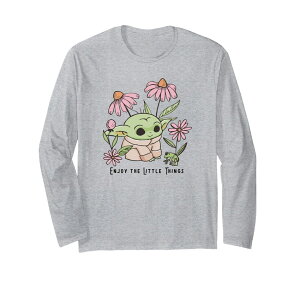 �X�^�[�E�H�[�Y �}���_�����A�� The Mandalorian �O���[�O�[ Grogu Enjoy The Little Things �f�U�C�� �����OT�V���c ���� ���j�Z�b�N�X