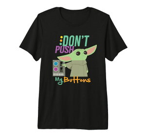 �X�^�[�E�H�[�Y �}���_�����A�� The Mandalorian �O���[�O�[ Grogu Don't Push My Buttons �f�U�C�� T�V���c ����