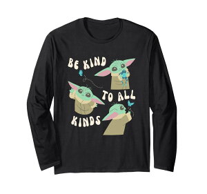 �X�^�[�E�H�[�Y �}���_�����A�� The Mandalorian �O���[�O�[ Grogu Be Kind To All Kinds �f�U�C�� �����OT�V���c ���� ���j�Z�b�N�X