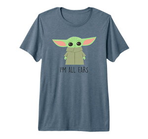 �X�^�[�E�H�[�Y �}���_�����A�� The Mandalorian �O���[�O�[ Grogu I'm All Ears �f�U�C�� T�V���c ����