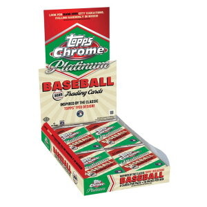 MLB 2025 Topps Chrome Platinum Baseball Hobby Box 1955�f�U�C�� �N���[����