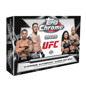 UFC 2026 Topps Chrome Delight Box �f�B���C�g�{�b�N�X ���M�T�C��3������