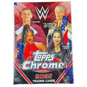 WWE 2025 Topps WWE Chrome Blaster Box �u���X�^�[�{�b�N�X ���J���{�b�N�X