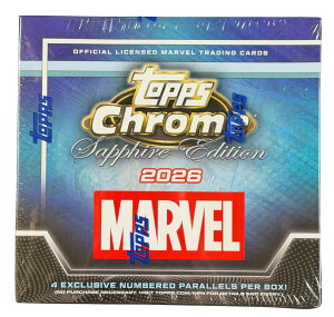 �}�[�x���p��� 2026 Topps Chrome Marvel Comics Sapphire Box �z�r�[�{�b�N�X
