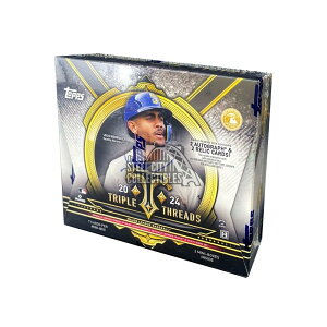 MLB 2024 Topps Triple Threads Baseball Hobby Box ���؃T�C���������b�N�J�[�h����