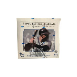 MLB 2003 Topps Retired Baseball Signature Edition Hobby Box ���M�T�C���J�[�h����