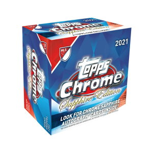 �T�b�J�[ 2021 Topps MLS Chrome Soccer Sapphire Edition Box �z�r�[�{�b�N�X ���W���[���[�O�T�b�J�[