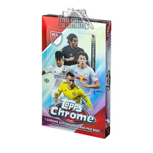 �T�b�J�[ 2021 Topps MLS Chrome Soccer Hobby Box ���W���[���[�O�T�b�J�[ �z�r�[�{�b�N�X �T�C���J�[�h����