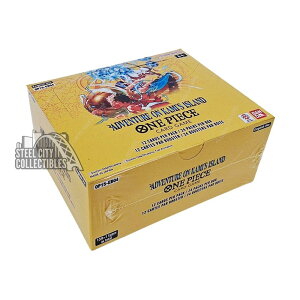 �����s�[�X ONE PIECE �J�[�h�Q�[�� Adventure on Kami's Island 2025 �p��� �u�[�X�^�[�{�b�N�X OP-15
