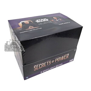 �X�^�[�E�H�[�Y�p��� 2025 Star Wars: Unlimited Secrets of Power Spotlight Deck Display �f�b�N�f�B�X�v���C�{�b�N�X 6��