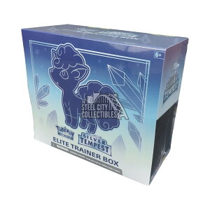�|�P�����p��� 2022 Pokemon Sword & Shield Silver Tempest Elite Trainer Box �G���[�g�g���[�i�[�{�b�N�X �A���[�����R��
