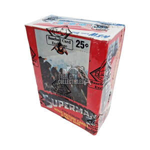 �X�[�p�[�}���p��� 1980 Topps Superman II �z�r�[�{�b�N�X BBCE�F�� ���J���{�b�N�X