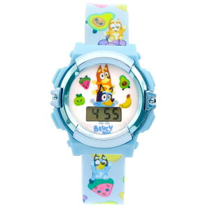 Accutime Bluey �L�b�Y �f�W�^���E�H�b�` �r���v �u���[ �t���[�c�� �q���p
