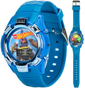 Hot Wheels �L�b�Y�E�H�b�` �q���p �r���v ���C�g�A�b�v LCD�f�B�X�v���C �f�W�^�����v �u���[