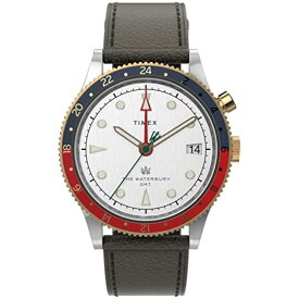 Timex メンズ Waterbury Traditional GMT 39mm TW2U99100VQ Quartz Watch タイメックス腕時計 並行輸入品
