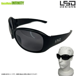 ●LSDデザイン 偏光サングラス フィッシングルーペDフライマン スモーク1.4倍(+1.5) 【まとめ送料割】